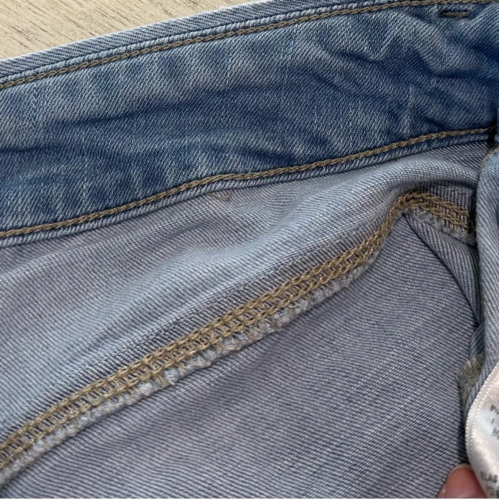 Guess Light Blue Skinny Jeans with Zipper Accents - Picture 7 of 10